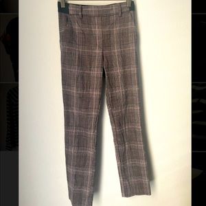 H&M Plaid Pants Size 2